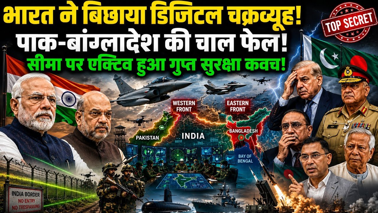 India's Biggest Border Master Plan Activated! Pakistan & Bangladesh Left Stunned | Defence Update