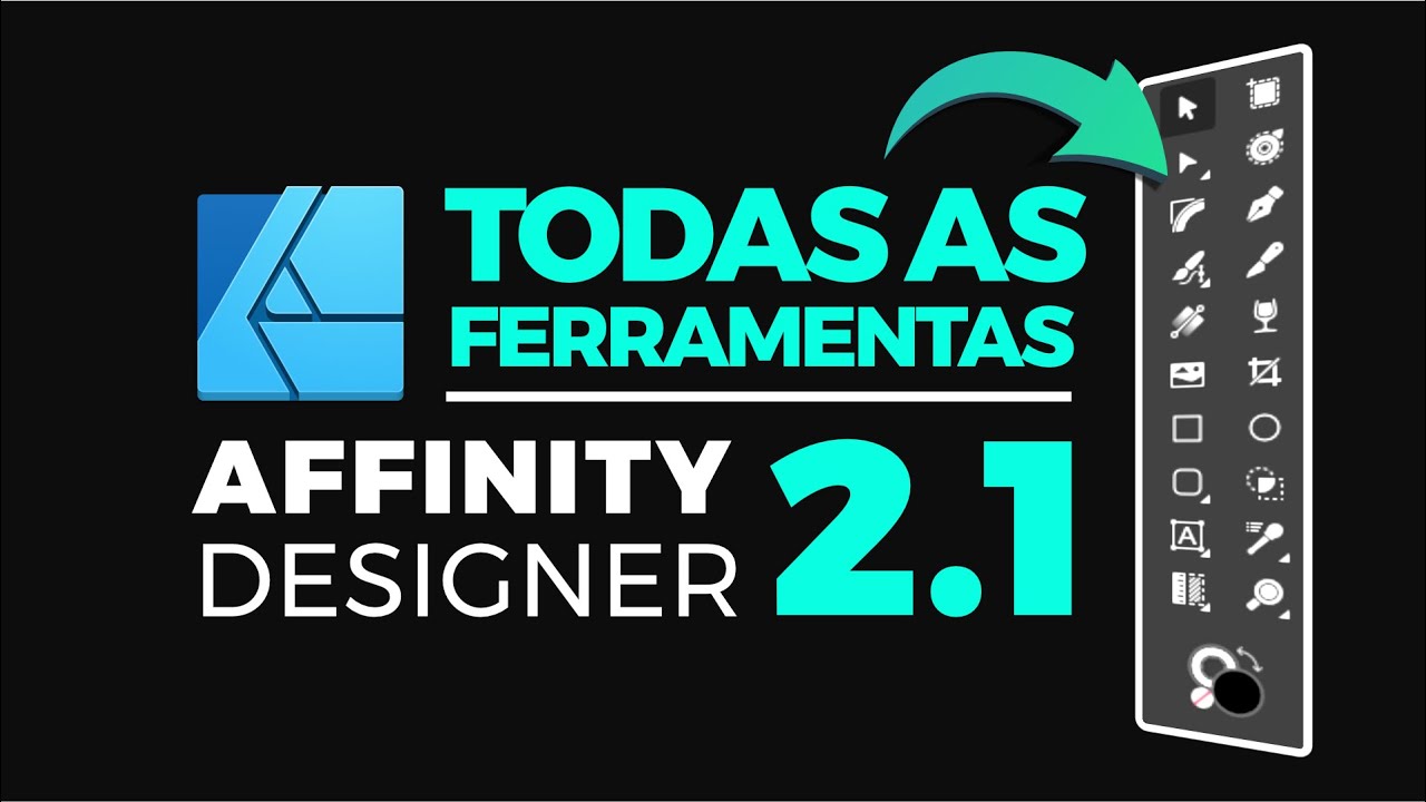 AFFINITY DESIGNER 2.1 - TODAS as Ferramentas EXPLICADAS (Persona Designer)