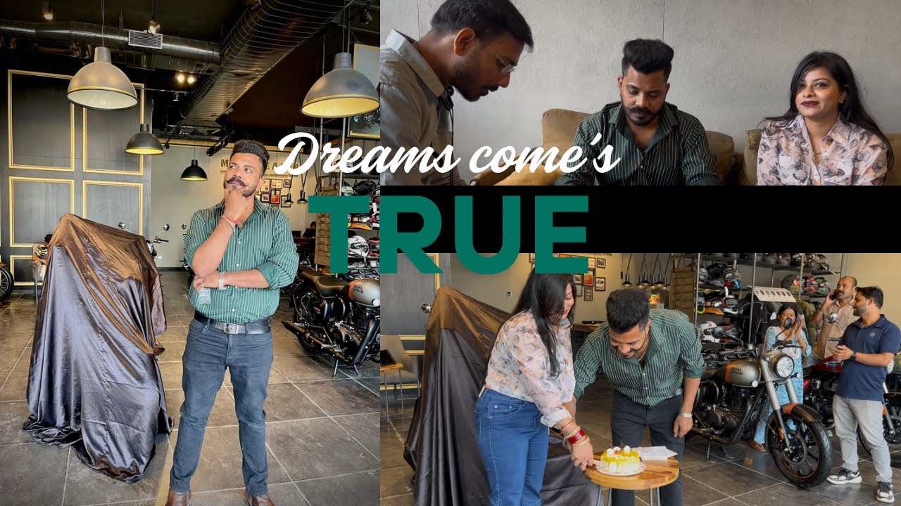 Biwi ne dilaai Dream Bike || finally Dream Come’s True || #bike #vlog #royalenfield #ride 🧿🏍️