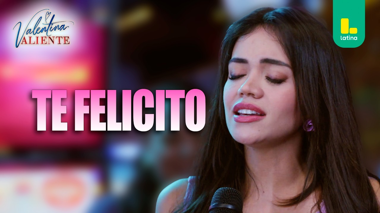 Te felicito - Mayra Go&ntilde;i (Video Lyrics) Canci&oacute;n de Valentina | Valentina Valiente