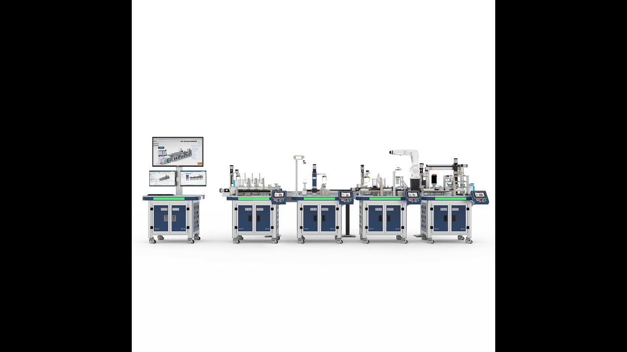 Smart Factory with Integrated Robotics and Digital Twin