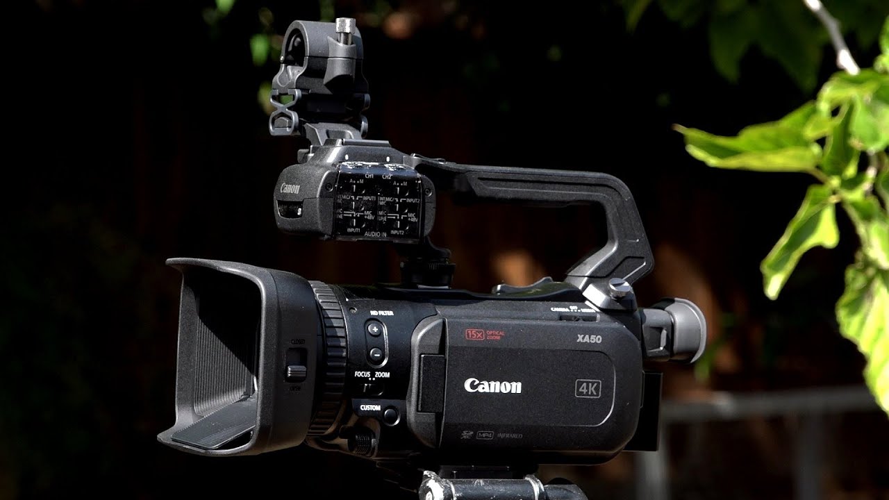 Canon XA50 Professional Camcorder (unboxing)