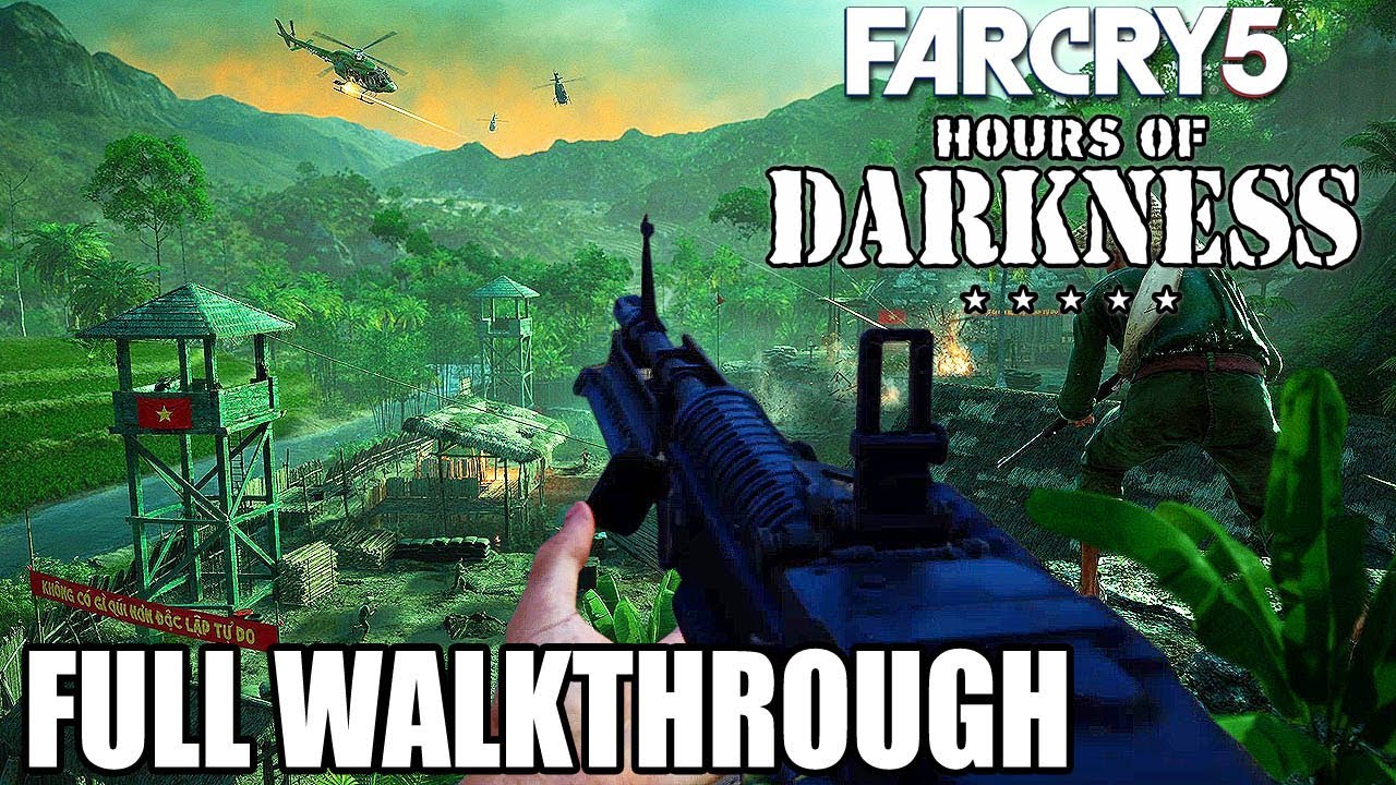 FAR CRY 5 Hours of Darkness FULL Walkthrough (PS4 Pro) No Commentary Gameplay @ 1080p ✔