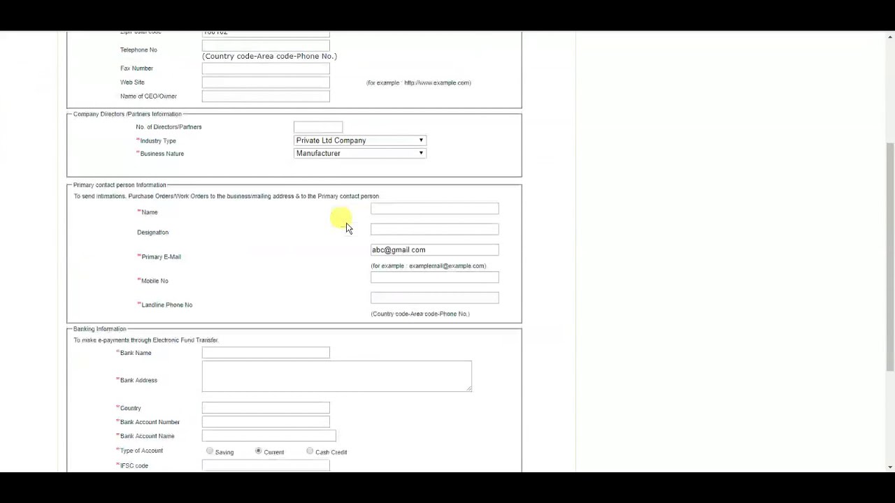 DPMU Vendor Registration