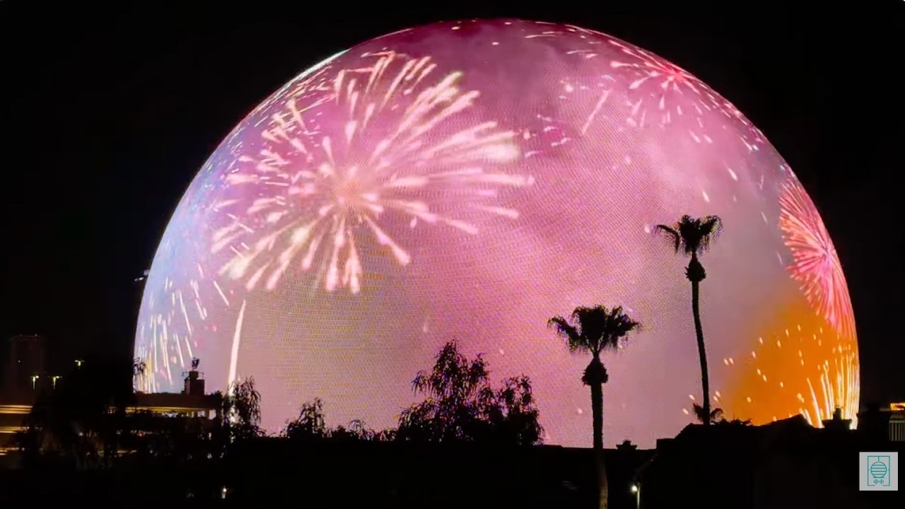 Sphere Las Vegas Today 07.11.2026 ZOOM up close LIVE &ndash; Real City View - Sphere New Projections!
