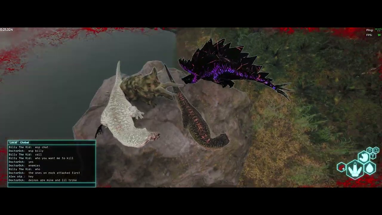 The isle T - REX (Tyrannosaurus rex)  5v5