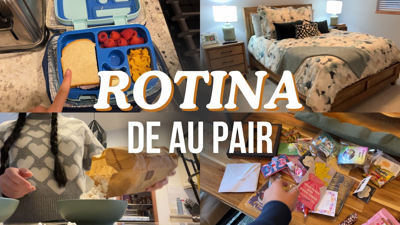 Vlog: meu dia a dia sendo AU PAIR | Walmart, viagens, Valentine's Day, organizando o quarto...