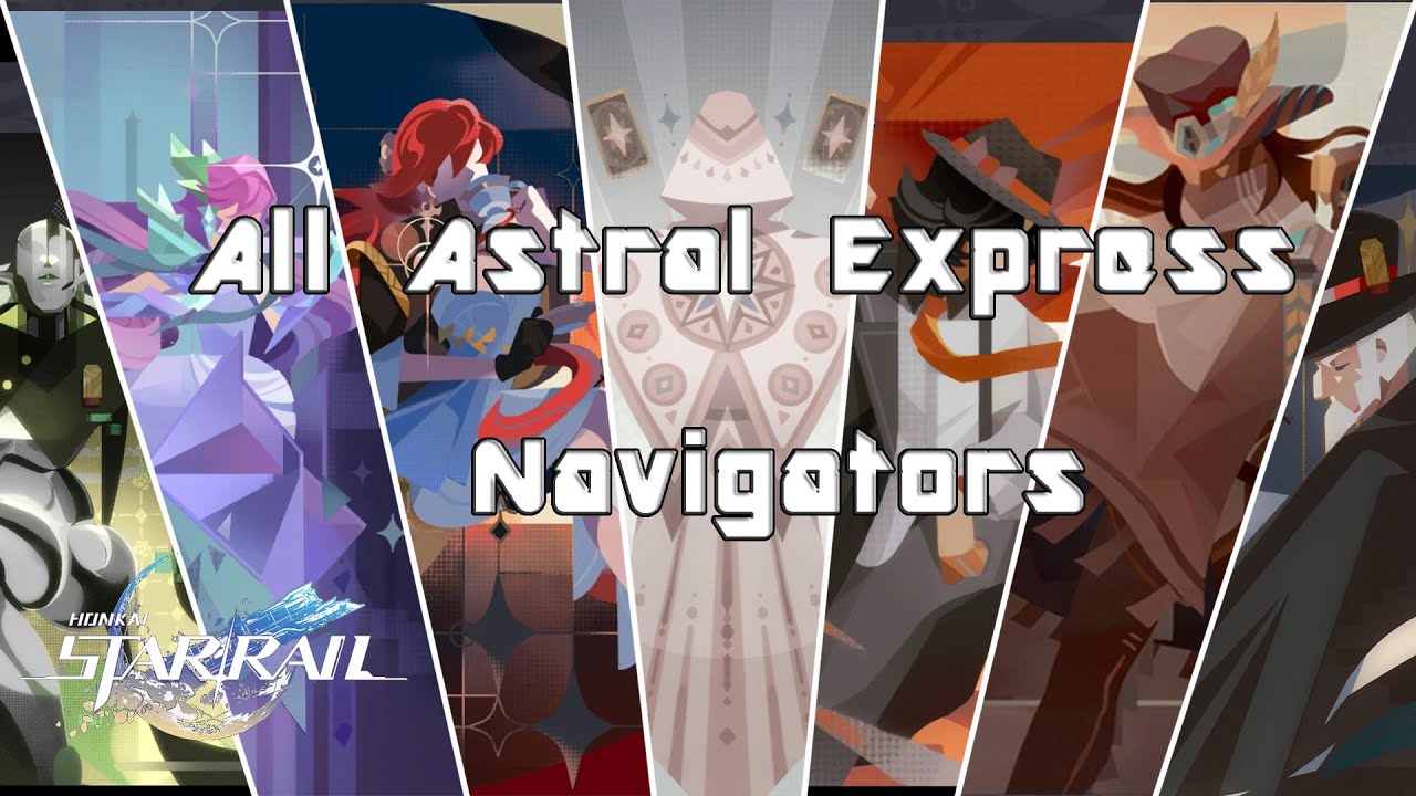 All Astral Express navigator profiles - one year anniversary event “Cosmodyssey” | Honkai: Star Rail