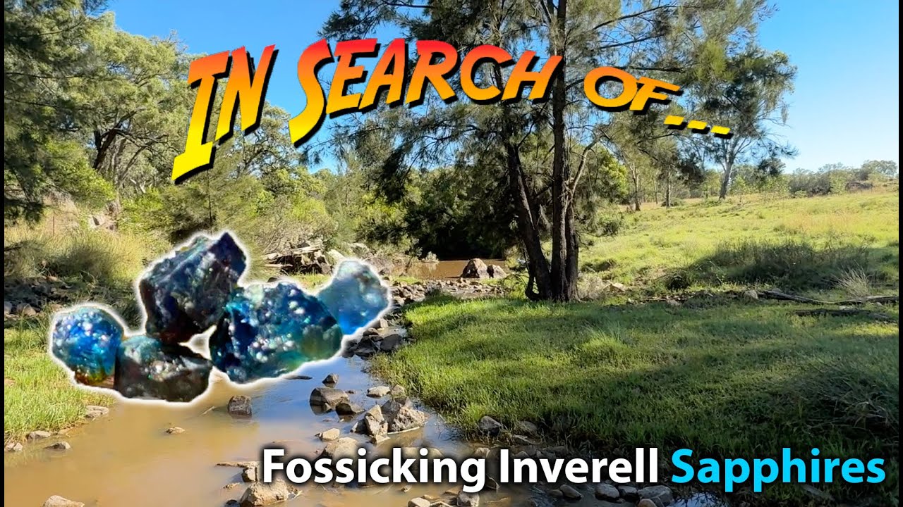 Fossicking Inverell Sapphires
