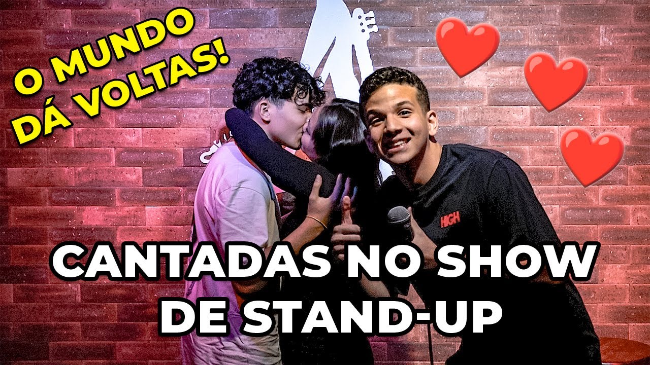 O MUNDO DÁ VOLTAS! CANTADAS NO SHOW DE STAND UP- Raphael Pinheiro