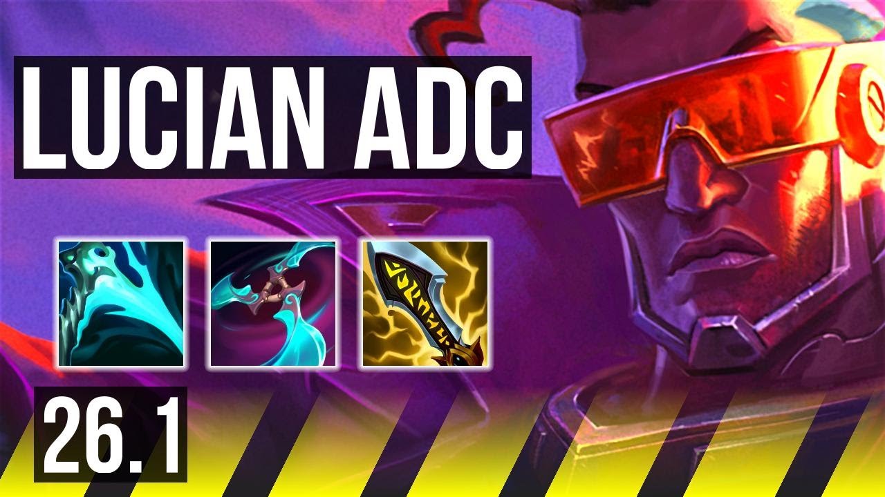 LUCIAN & Yuumi vs LUX & Zoe (ADC) | BR Challenger | 26.1