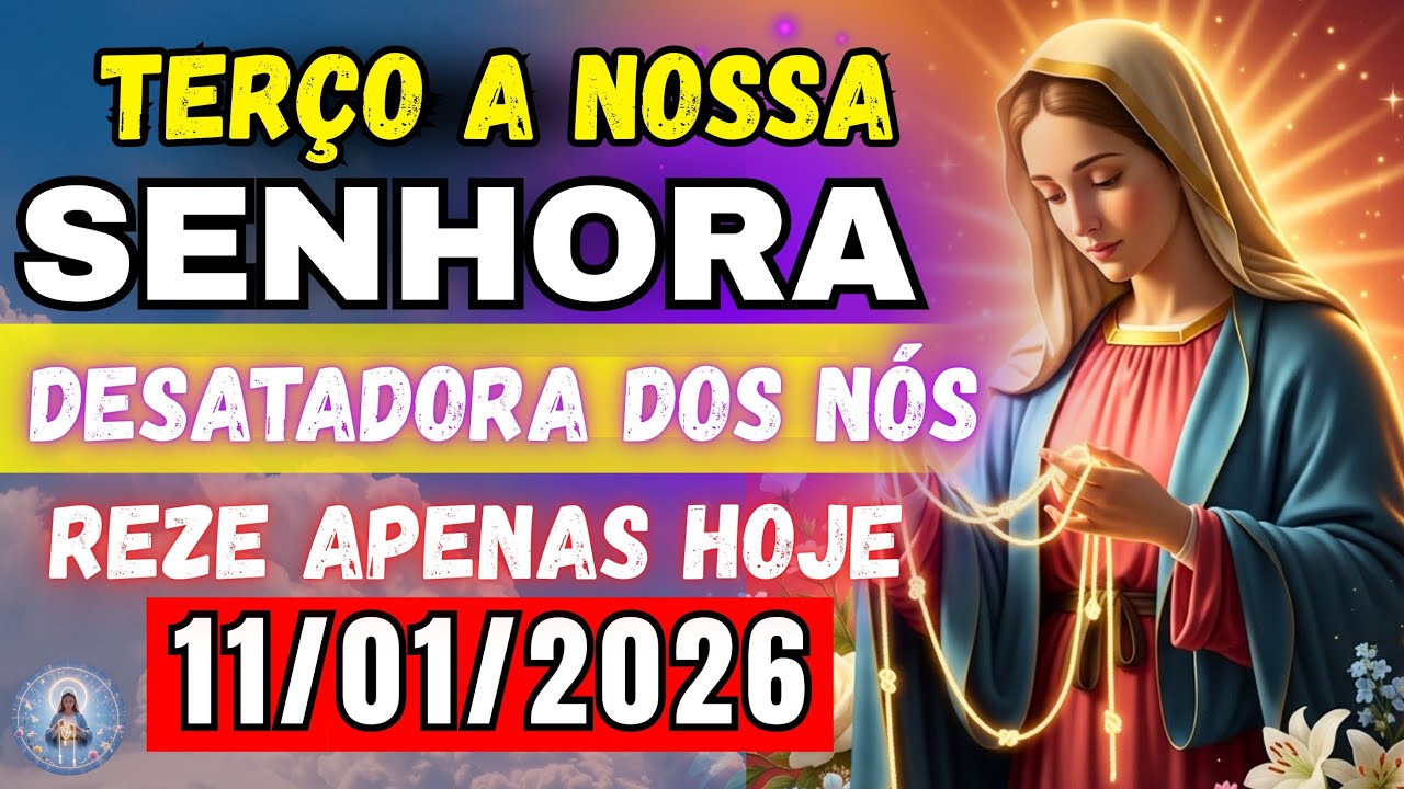 TERÇO DE NOSSA SENHORA DESATADORA DOS NÓS 🌹