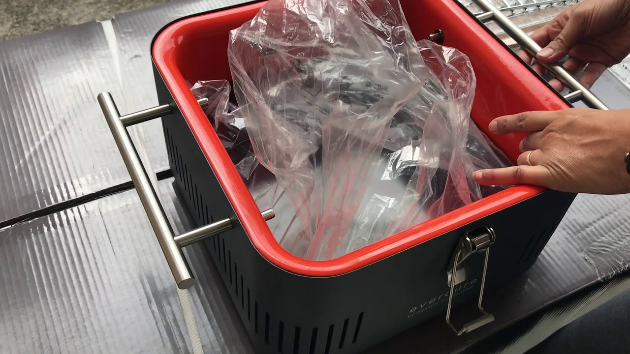 Unboxing Everdure CUBE Charcoal BBQ