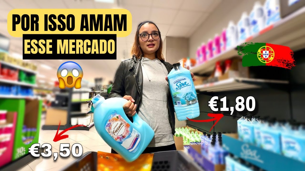 FAZENDO COMPRAS NO MERCADONA 🛒🇵🇹