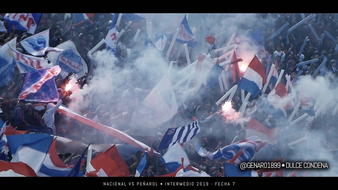 ESPECTACULAR RECIBIMIENTO /Así lo vivió la Hinchada | Nacional 3:0 Peñarol - Intermedio 1/9/2019