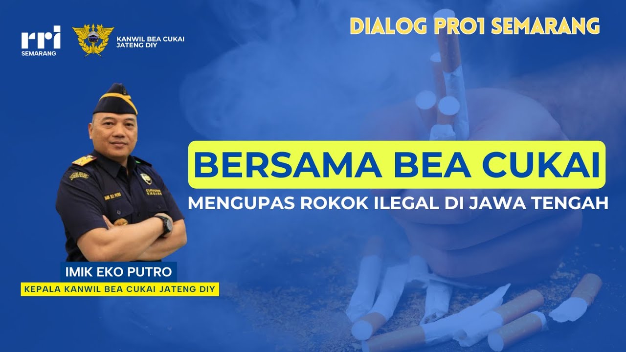 Bersama Bea Cukai Mengupas Rokok Ilegal di Jawa Tengah