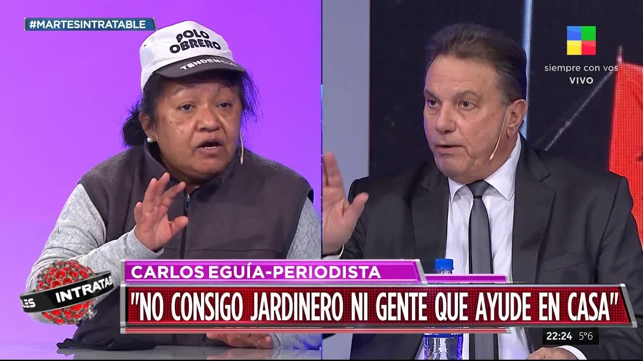 Eva Guti&eacute;rrez, dirigente Polo Obrero: 