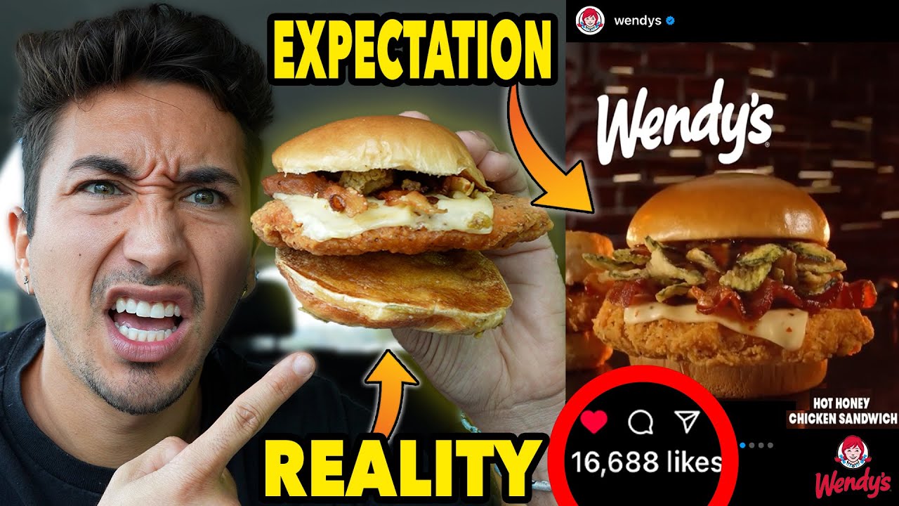 Fast Food ADS vs. REAL Life Fast Food (EXPERIMENT)
