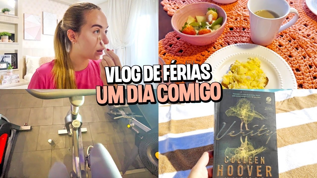 VLOG de FÉRIAS! Hábitos saudáveis, organização e mais 😎