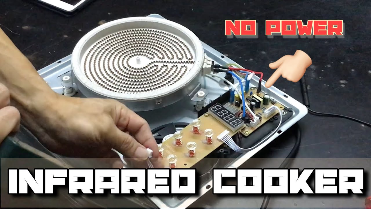 How To Repair Infrared Cooker No Power#diy #how