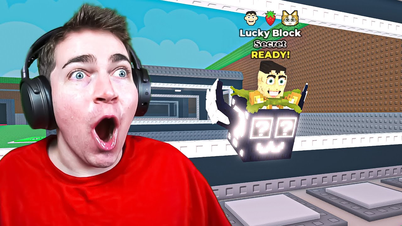 SAMMY gave us lucky blocks..