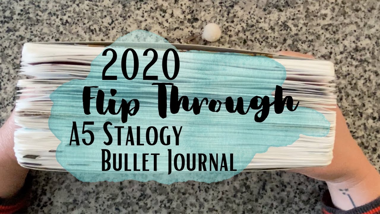 2020 Flip Through - A5 Stalogy Bullet Journal