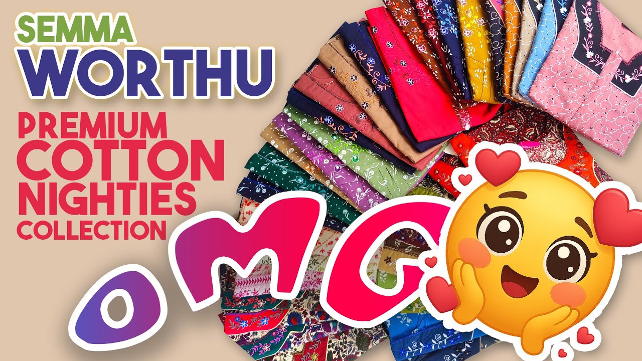 latest Premium Cotton Nighties Collections New 2025 Nighty Trends for Women #nighty