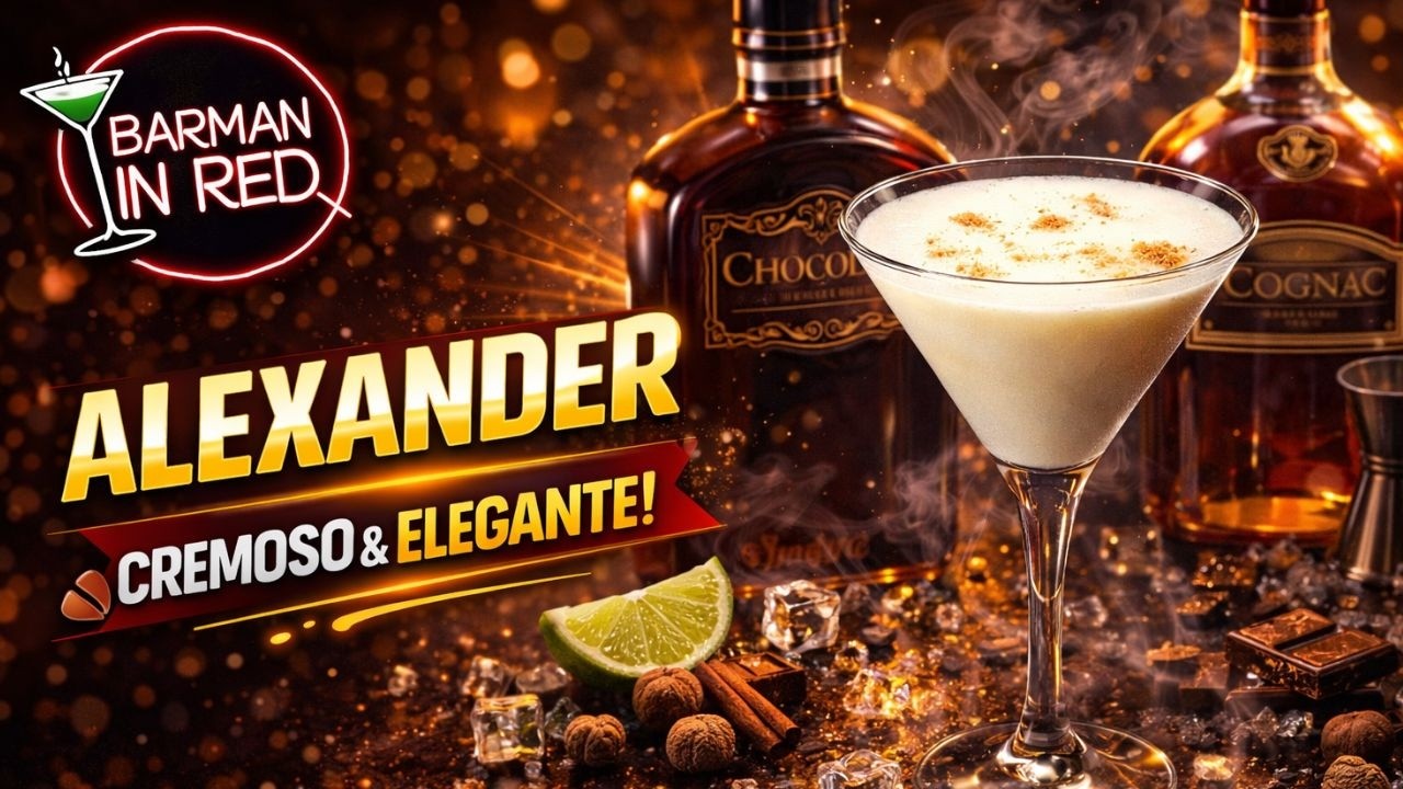 Cómo hacer el clásico cocktail ALEXANDER