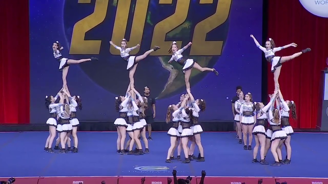 Black Widow Cheer Gym - Energy in Finals at The Cheerleading Worlds 2022
