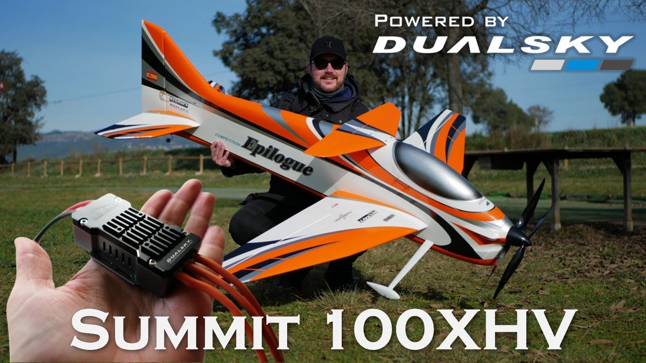 Dualsky Summit 100XHV ESC for F3A || Flight Test with the Epilogue from BJCraft ft. F-25 Schedule