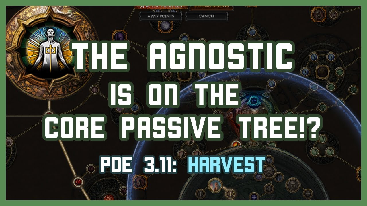 PoE 3.11 | The Agnostic Keystone is on the Core Passive Tree!? - Harvest League has been announced