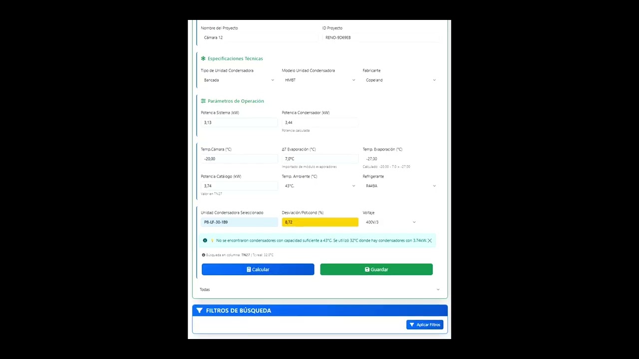 Systcold JDC — Intelligent Capacity Selector