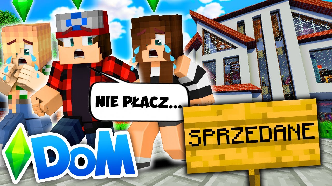 😭😱 MINECRAFT DOM #59 - NOWY DOM?! *sprzedaliśmy DOM i wyprowadzamy się?!* | Luferek