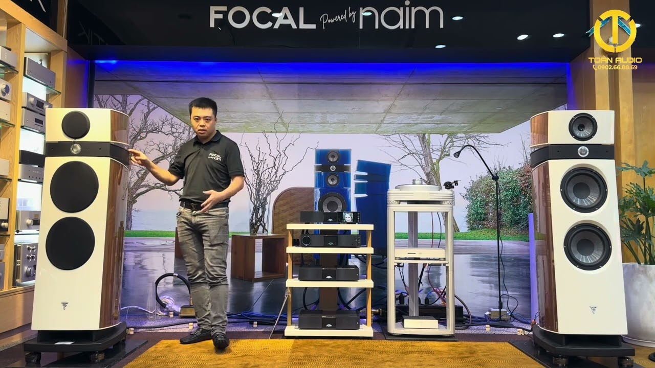 Toản Audio : Test siêu phẩm loa FOCAL MAESTRO UTOPIA EVO Noyer Natural đặc biệt phối ghép NAIM AUDIO