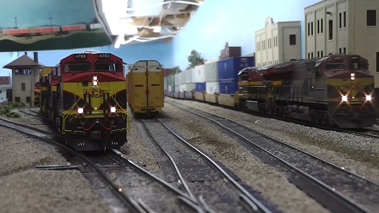 HO Scale KCS Mainline Action at GoldenSpike - Part 1