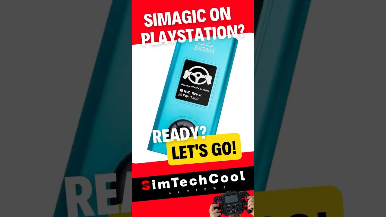 SIMAGIC ON PLAYSTATION? 