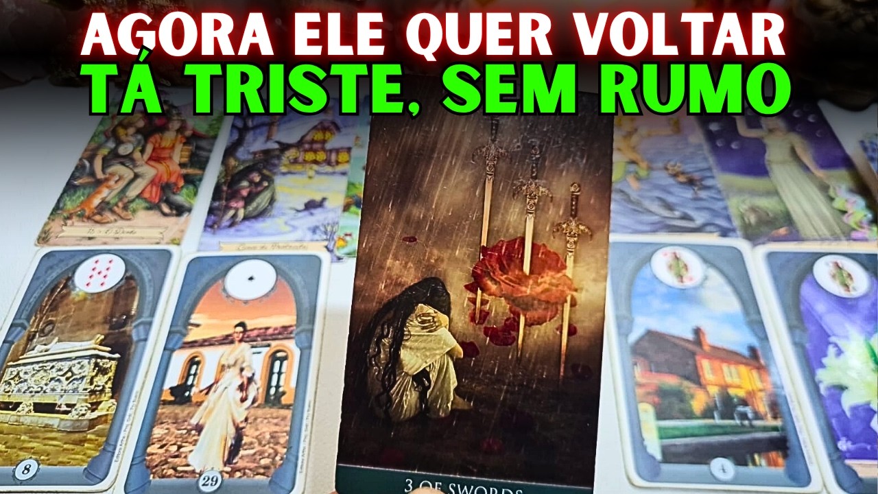 😢Ele tá TRISTE na DOR (em SILÊNCIO) mas TOMOU A DECISÃO: Em 72H ele faz algo CHOCANTE por você