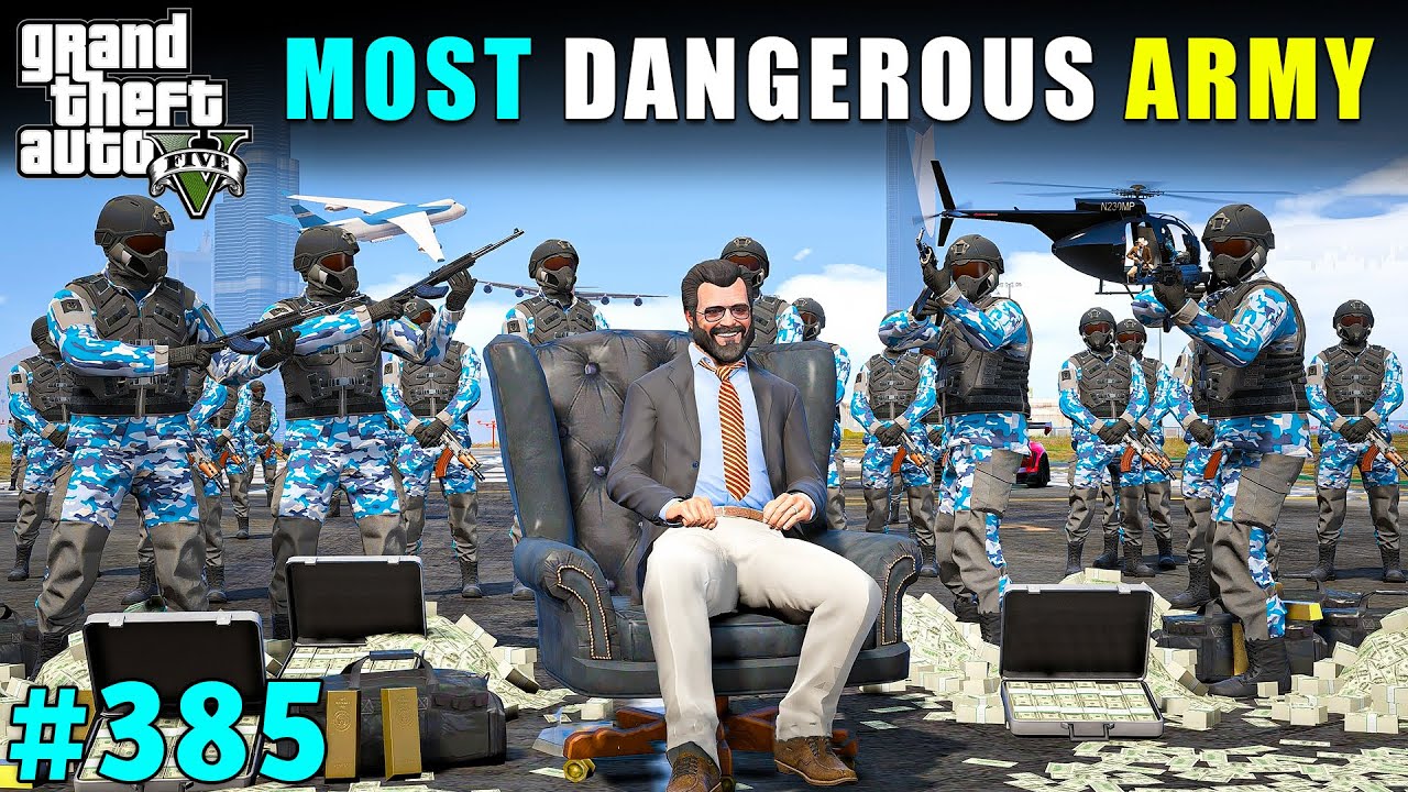 THE MOST DANGEROUS SECURITY FOR MICHAEL IN LOS SANTOS | GTA V GAMEPLAY #385 | GTA 5