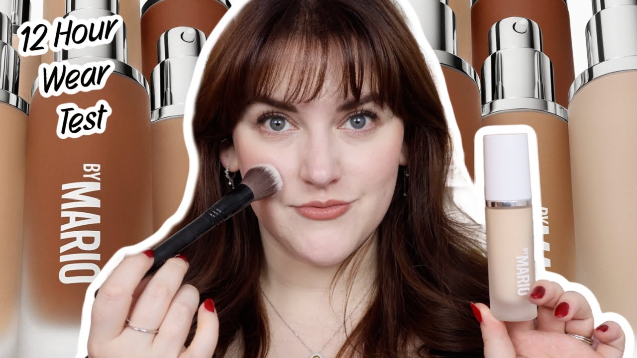 MAKEUP BY MARIO SURREAL SKIN NATURAL FINISH FOUNDATION | 12 Hour Wear Test