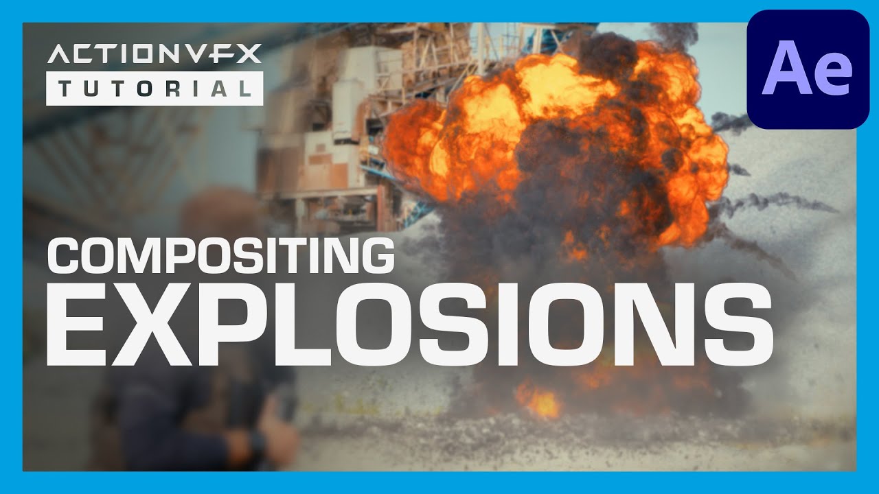 How To Add EXPLOSION VFX Into Your Shot! | After Effects Tutorial