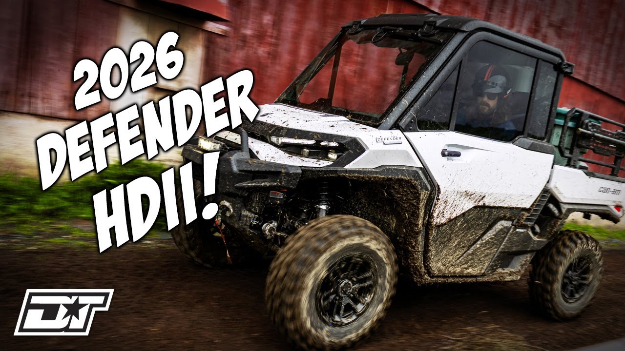 A Closer Look at the ALL-NEW 2026 Can-Am Defender HD11 Side-x-Side