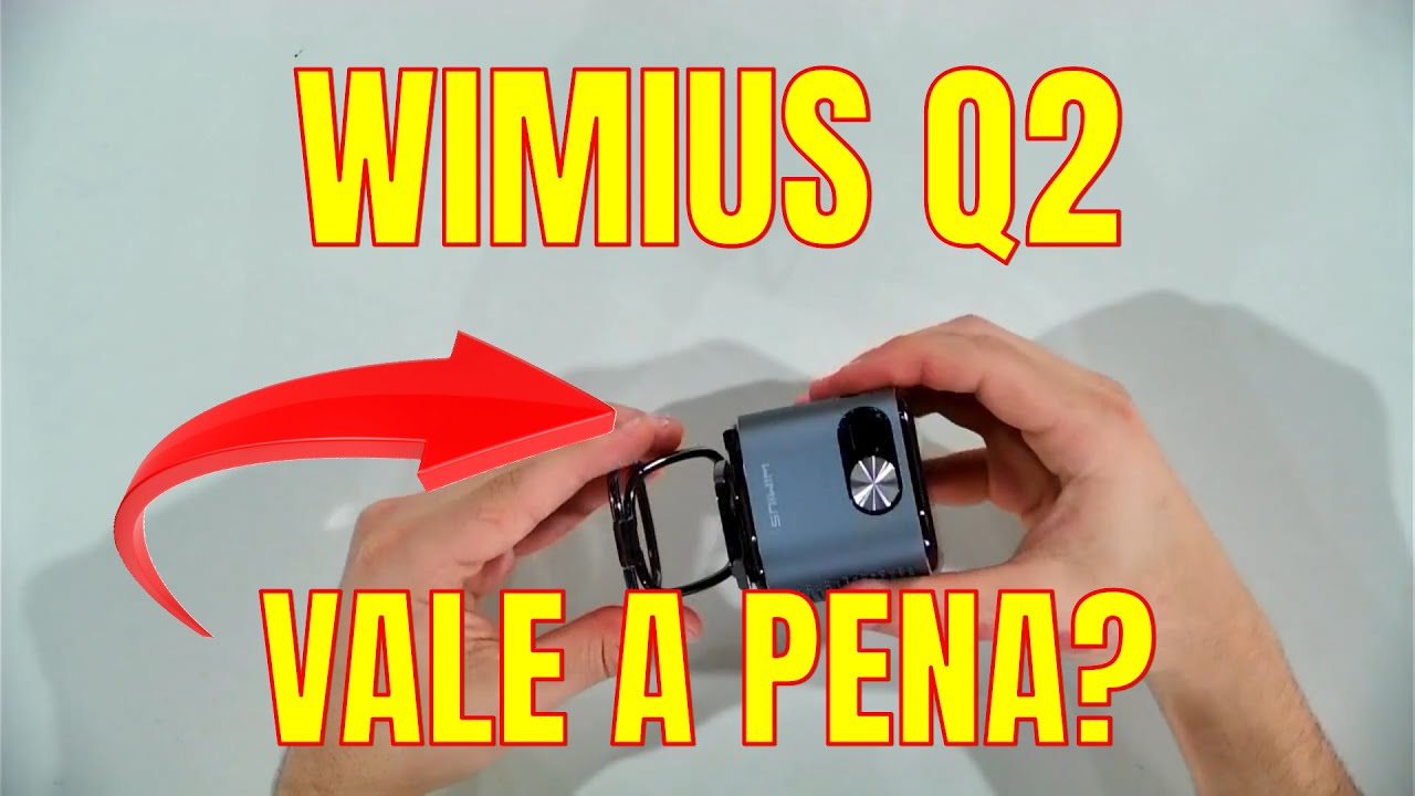 Review: Wimius Q2 – Projetor 400 ANSI Full HD com Android Portátil com Bateria! Vale a Pena?