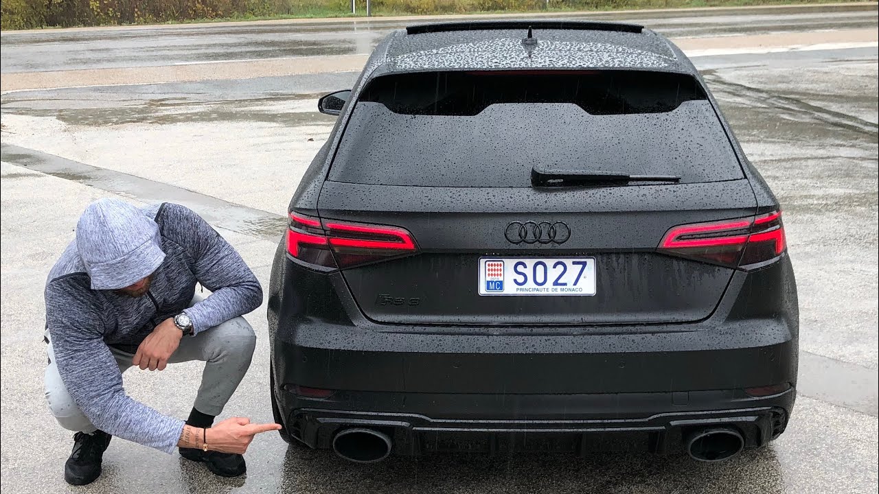 JE CHANGE LA LIGNE D'&Eacute;CHAPPEMENT DE MA RS3 !!