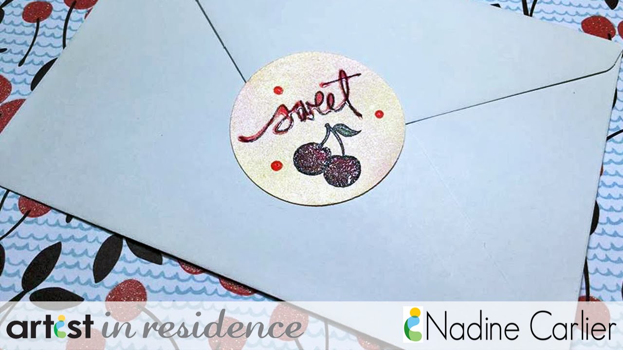 Learn to Make Your Own Cherry DIY Scratch & Sniff Stickers