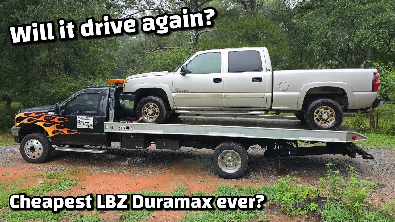 I bought a filthy LBZ Duramax for dirt cheap 🤯 Let's get it driving again