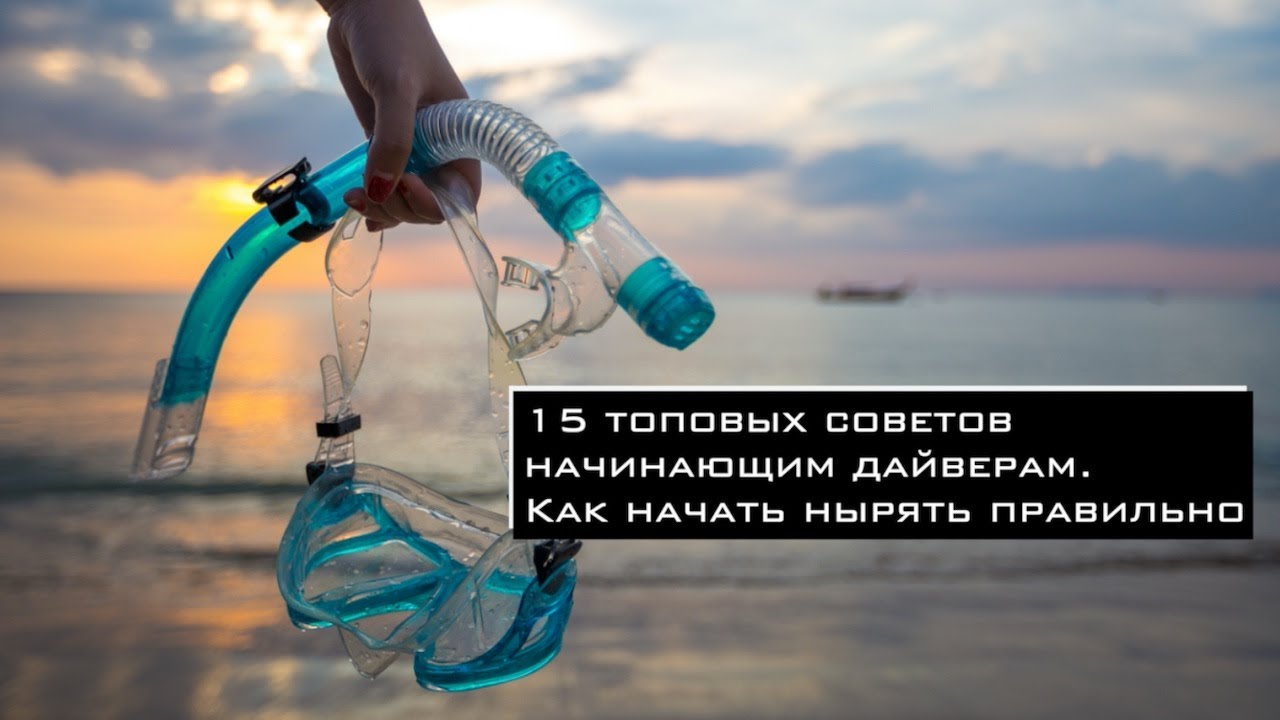 15 топовых советов начинающим дайверам.  Как начать нырять правильно