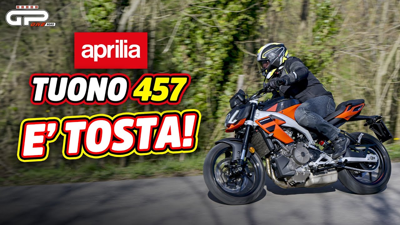 PROVA Aprilia Tuono 457: La piccola ma grande Naked