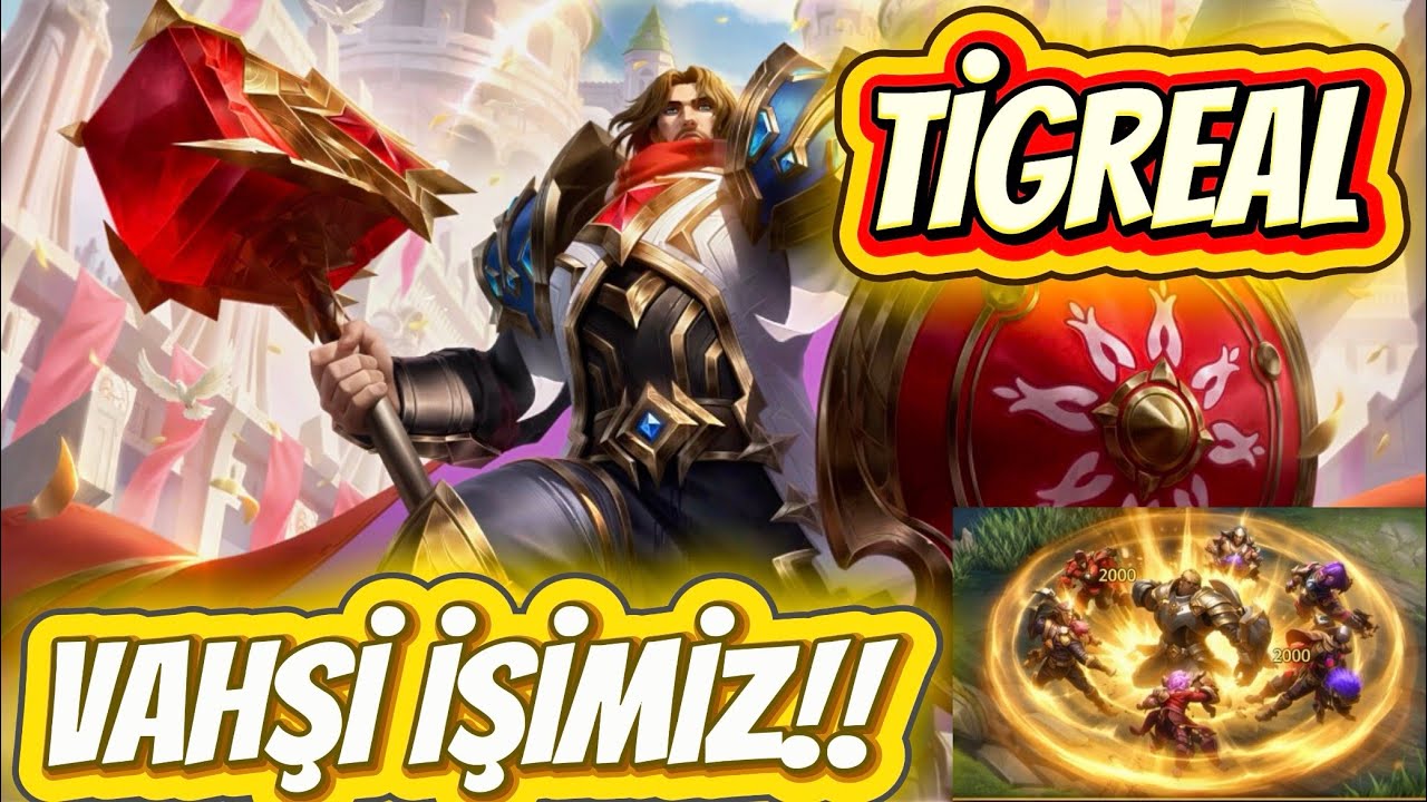 İNANILMAZ ÇEKİŞMELİ VE FİGHT DOLU BİR MAÇ💥TİGREAL MOBİLE LEGENDS #mlbb 