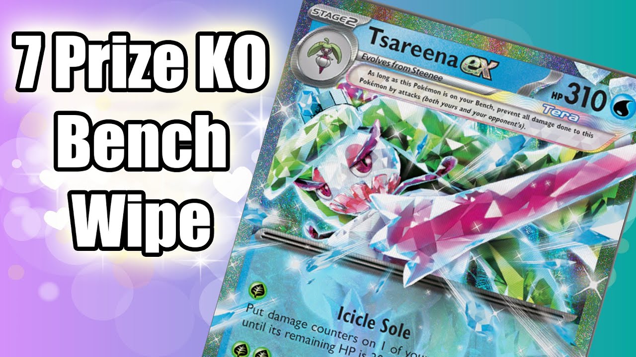 Take 7 PRIZES In 1 Attack With TSAREENA Ex Deck