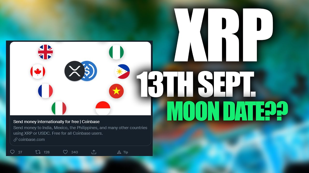 Ripple XRP | SEPT 13TH MOON DATE?? POSIBILITES AND SPECULATION!!